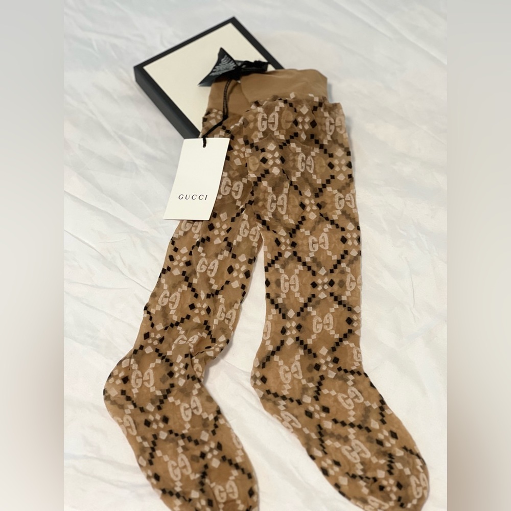 Gucci Lamé Socks